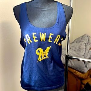 PINK Milwaukee Brewers Jersey Tank